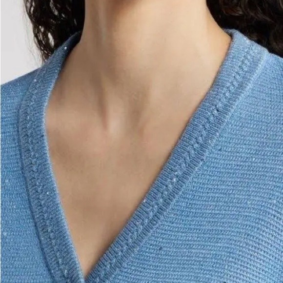 Kobi Halperin Blue Cardigan Sweater - Picture 12 of 13